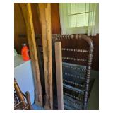 Wooden Spindle Bed Frame Components