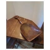 Wooden Grain Scoop with Handle