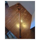 Wooden Cane with Animal Motif Handle