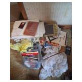 Crafting Supplies and Linens
