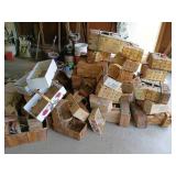 Wooden and Cardboard Produce Baskets
