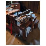 Vintage Woodworking Jointer with Motor