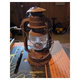 Rustic Metal Oil Lantern