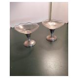 Weighted Sterling Candy Dishes