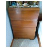 Four-Drawer Wood Chest