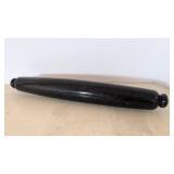 17-Inch Black Glass Rolling Pin