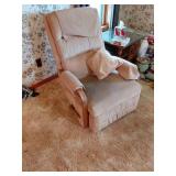 Reclining Armchair with Footrest