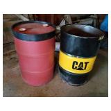Plastic and Metal Storage Barrels