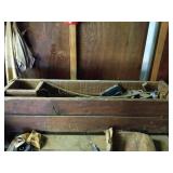 Wooden Tool Box with Compartments