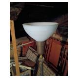 Floor Lamp with Frosted Glass Shade