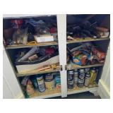 Contents of Utility Cabinet