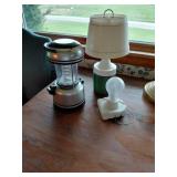 Three Various Table Lamps