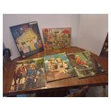 5 Vintage Themed Puzzles