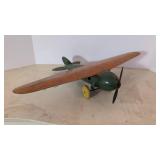 Metal Model Airplane, 18 x 12