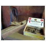 Wood Plane and Spencer Morris Cigar Box