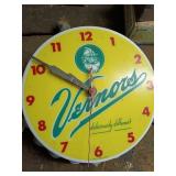 Vernors Advertising Wall Clock