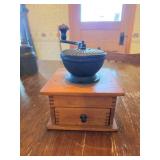 Wood and Metal Coffee Grinder