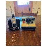 Kodak Brownie and Polaroid Cameras