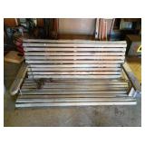 Wooden Porch Swing, 63" Long