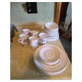 Corelle Dishware Set with Floral Design