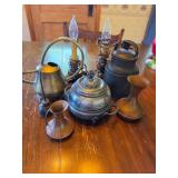 Metal Decor and Candle Holders