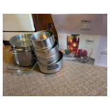 Stainless Steel Cookware Set and Tumblers