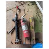 Bulldog Trailer Jack and Fire Extinguisher
