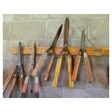 Five Garden Shears