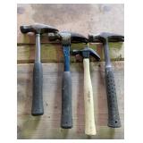 Four Claw Hammers