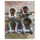 Forged Steel Bow Shackles Set
