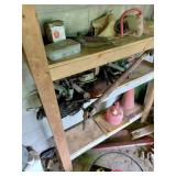 Shelf Collection of Tools and Parts
