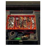 Flambeau Toolbox With Hardware Assortment
