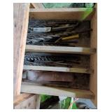 Wooden Organizer With Drill Bits