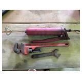 Tools Including Pipe Wrench