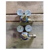 Two Gas Regulators