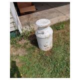 Metal Milk Can with Lid