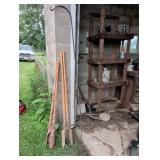 Manual Post Hole Diggers and Sheppard hook