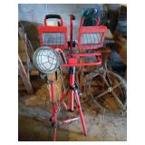 Red Craftsman Work Light Set