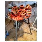 Pipe Threading Machine With Dies