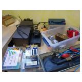Electronics Tools and Parts Assortment Lot