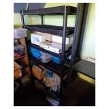 Plastic Shelf Unit 36x68x18 Inches