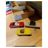 Aurora Slot Cars with Track and Accessories