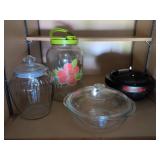 Kitchen Storage and Cookware Lot
