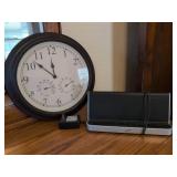 Wall Clock with Hygrometer, iLive Speaker