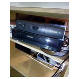 Panasonic VHS Player and Hughes DSS Receiver,