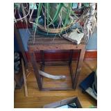 Wood and Metal Plant Stand
