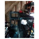 Two Plastic Shelf Units