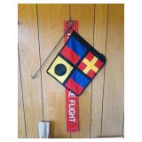 Nautical Signal Flag and Remove Before Flight