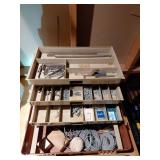 747 Tool Box With Assorted Hardware