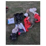Parachute Set With Harness and Helmet